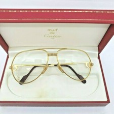 CARTIER VENDÔME  - Spectable frame - Vintage 80s - Collectible - NOS