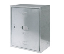 CASSETTA PER CONTATORE GAS in lamiera zincata 70X40X25