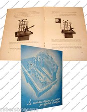 APPARATI di INIEZIONE attrezzature per officine , opuscolo 1948