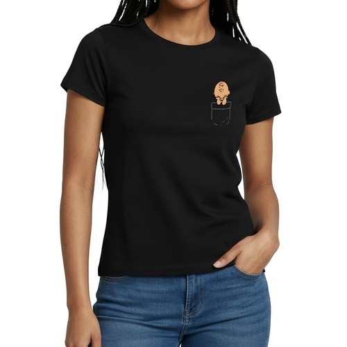 Shirt donna peanuts charlie - t-shirt,