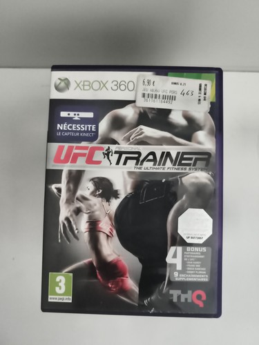 Jeu xbox 360 ufc trainer - xbox, thq
