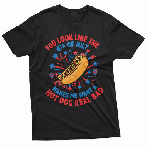 Shirt hot dog maglietta - t-shirt,