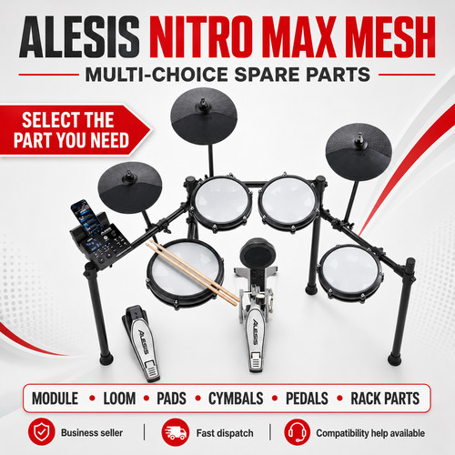 Alesis nitro max mesh drum - alesis,