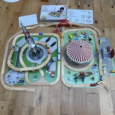 Pacchetto binari treno in