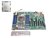 Socket scheda madre Supermicro X10SRL-F 2011-3 + CPU testata/reset ultimo aggiornamento ✅