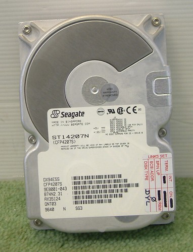 Disco rigido scsi vintage - scsi,