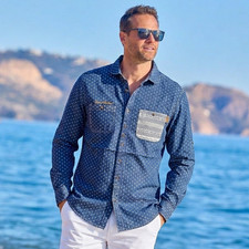 Camicie uomo casual 100%