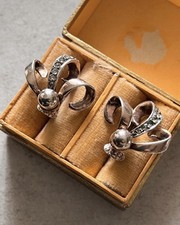 Antique Silver Earrings