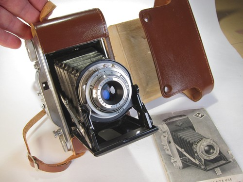 Fotocamera pieghevole agfa - fotocamera,