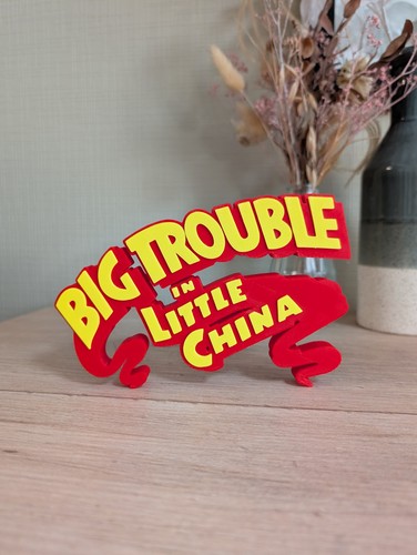 Logo big trouble - trouble, little