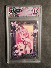 POWER - CHAINSAW MAN - GOLD METAL CARD - 17 OF 100 - GRADED CARD 10 - NO PSA BGS