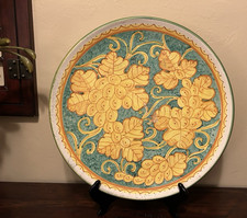 Piatto da parete in ceramica