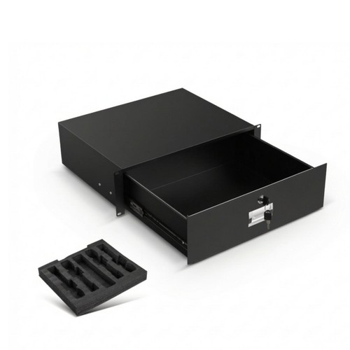 Cassetto rack porta microfoni - rack,