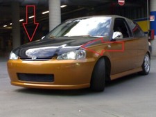 Cofano vw polo 6n2 bad look #tuning NO SPEDIZIONE