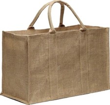 BORSA PORTALEGNA LEGNA DA ARDERE IN JUTA 75LT 64x29x49CM CARICO MAX 20KG.