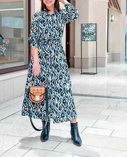 ZARA ABITO CAMICIA STAMPATO