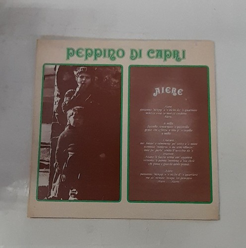 Vinile peppino capri - vinile,