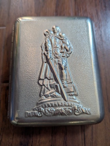 Vintage ussr metal cigarette - ussr,