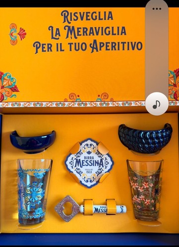 Set aperitivo birra messina - set,