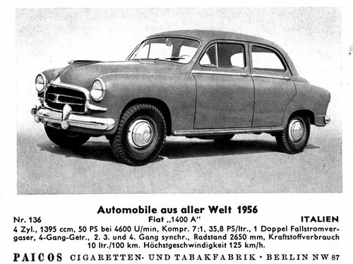 Fiat 1400 136 - -,