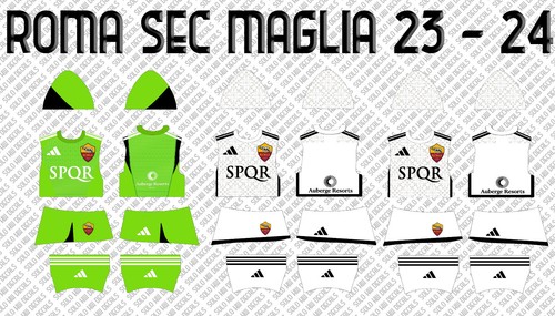 Subbuteo decals roma seconda - subbuteo,