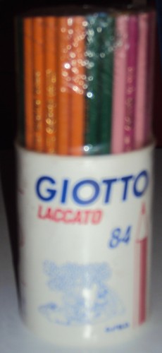 Pastelli giotto laccato - pastelli,