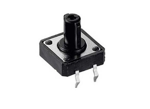 Micro mini pulsante 12x12mm - 5x,