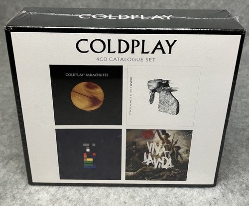 New coldplay 4cd limited - new,