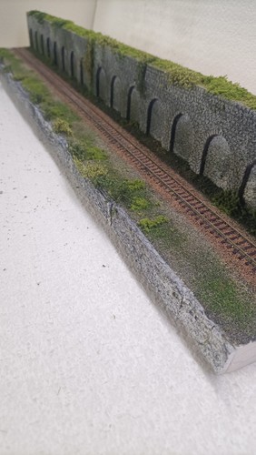 Diorama plastico ferroviario - plastico,