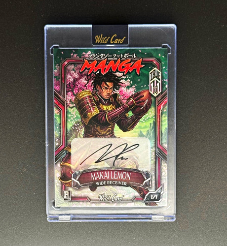 Wild card manga - card, makai