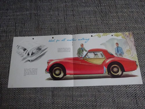 Triumph tr3 sports prospekt - tr3,