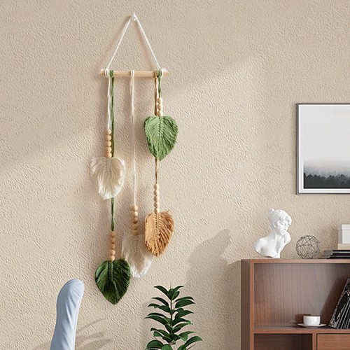 Arazzo intrecciato con - , foglie