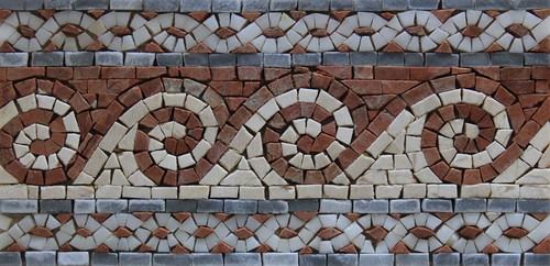Catena ondulata cornice - , bordo