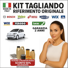 kit filtri Volkswagen Up 1.0 60CV 44KW 2011→2025 Filtri + Olio 5W30 LL03