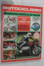 MOTOCICLISMO 11 Novembre 1983 48° salone BMW 1000 Cagiva WSXT Yamaha XJ 900