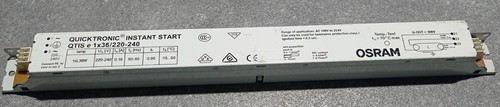 Osram quicktronic qtis instant - osram,