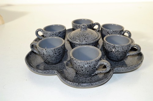 Vecchio servizio caffe con - servizio,