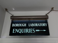 Antique vintage illuminated