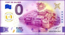 UEGC / FORT DE SALSES / BILLET 0 € *ANNIVERSARY* / NULL €-SCHEIN / 2025-2