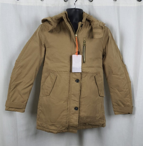 Cappotto parka con - , cappuccio