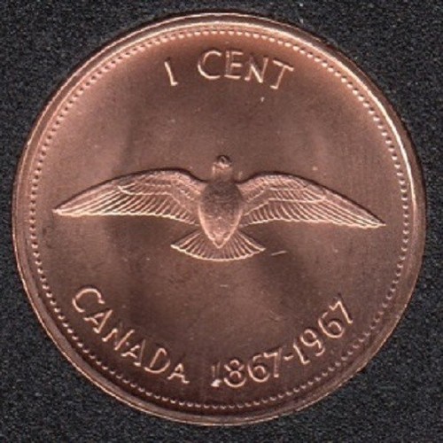 Canada 1967 centesimo 100 - canada,