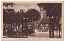 P03482 - CARTOLINA MONTECATINI TERME STABILIMENTO EXCELSIOR CON AUTOMOBILI -p/nv