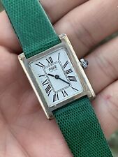 Orologio Watch Walker Tank Silver Manual Swiss Vintage Rare