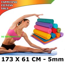 TAPPETINO YOGA AEROBICA TAPPETO FITNESS GINNASTICA MATERASSINO ALLENAMENTO
