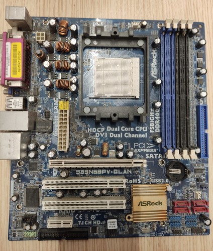 Asrock 939n68py glan socket - asrock,