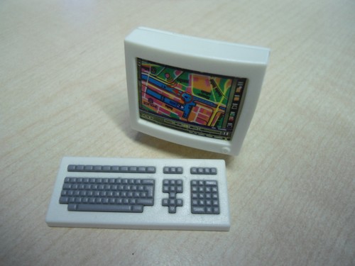 Playmobil ricambio computer - ricambio, "computer