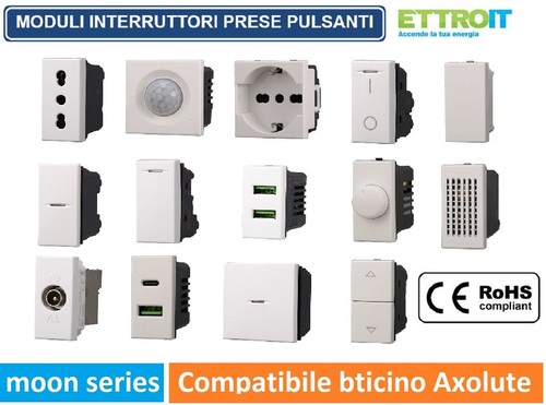 Serie bticino axolute bianca - serie,