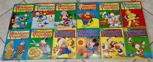 Almanacchi topolino 1973 - di,
