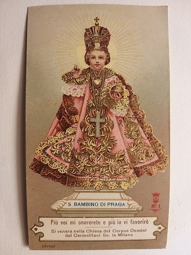 Santino holy card - santino,