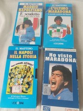 4 vhs calcio maradona 2